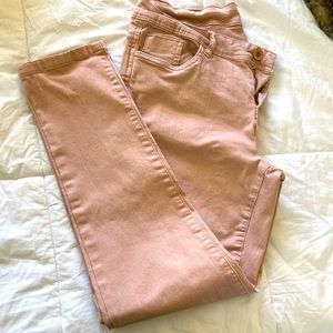 Light pink jeans